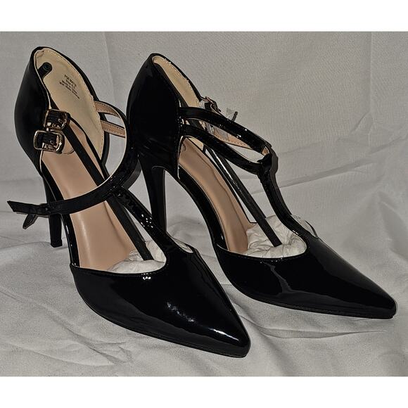 Journee Collection Women's Tru T Strap Stiletto Pumps - Picture 3 of 6